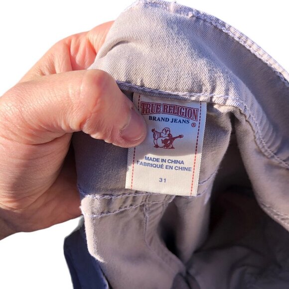 VINTAGE True Religion Jeans Size 31 Leather Tab - Picture 2 of 7